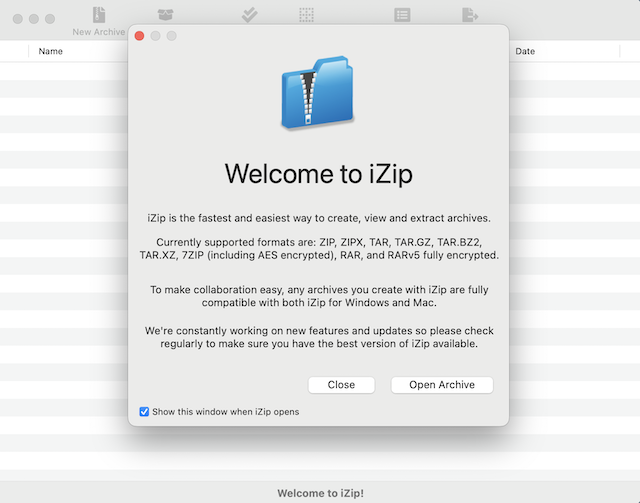 how to open zip archive on mac